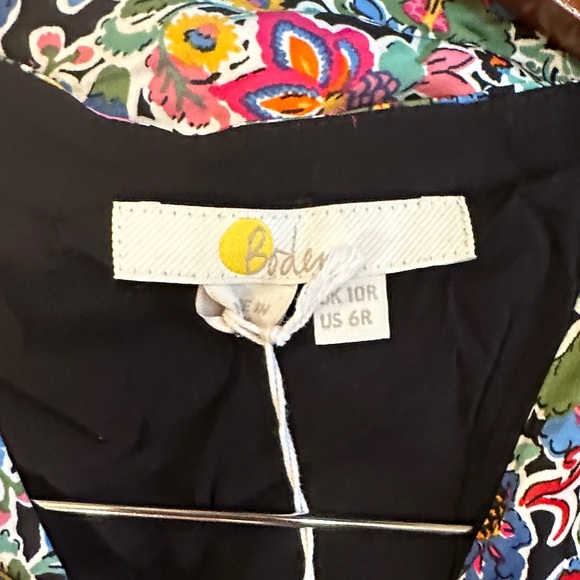 NWT Boden Floral silky V-Neck MIDI Tea Dresses (size 6, size 4) Carnation Garden - Picture 9 of 14